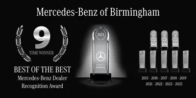 Mercedes-Benz of Birmingham Best of the Best award