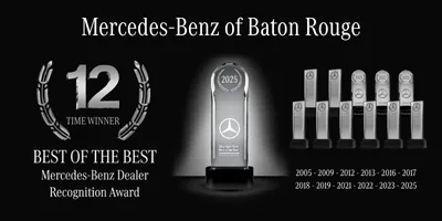 Mercedes-Benz of Baton Rouge Best of the Best award