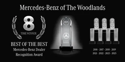 Mercedes-Benz of The Woodlands Best of the Best award