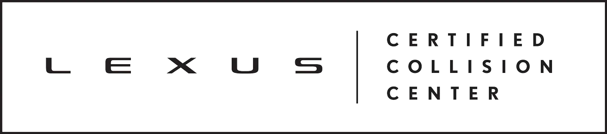 Lexus Certified Collision Center Logo Black Text