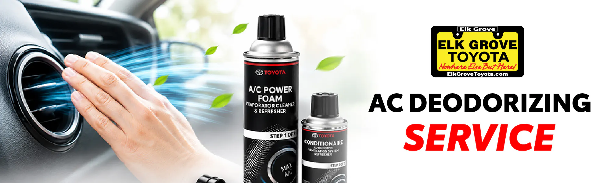 AC Deodorizing Service Special! | Elk Grove Toyota