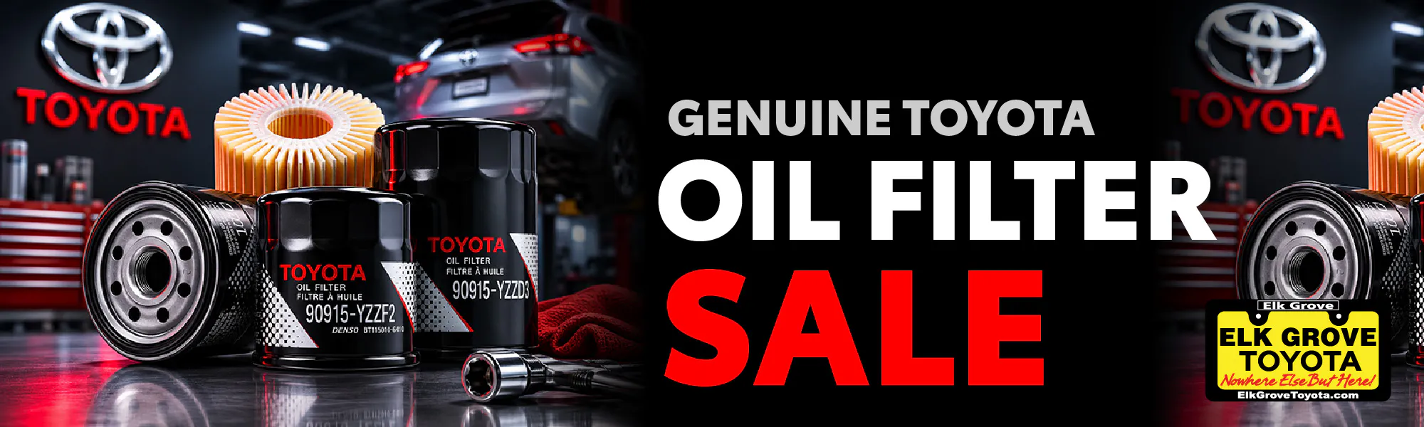 Sale: Genuine Toyota Oil Filters | Elk Grove Toyota