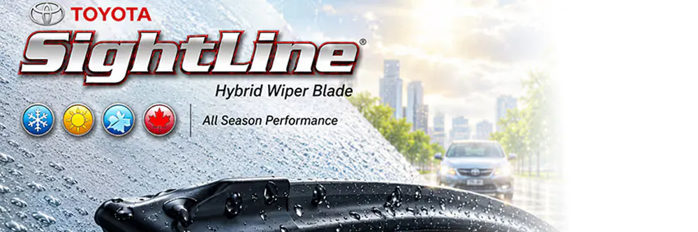On Sale: SightLine Wiper Blades | Elk Grove Toyota