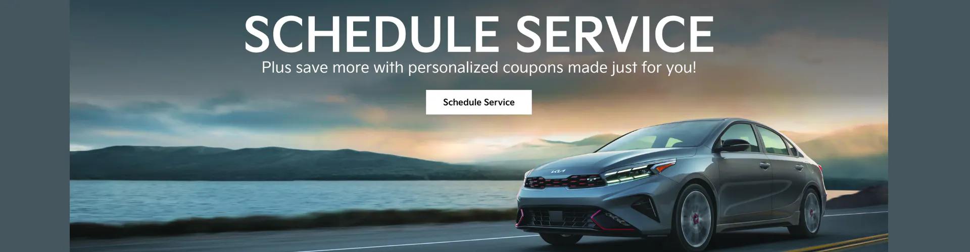 Schedule Service Homepage Banner