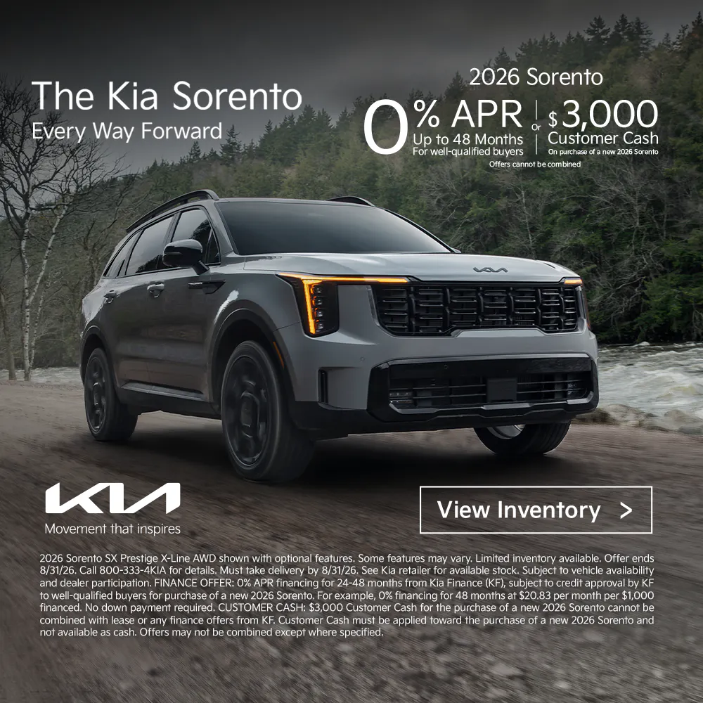 2026 Kia Sorento | Evans Kia