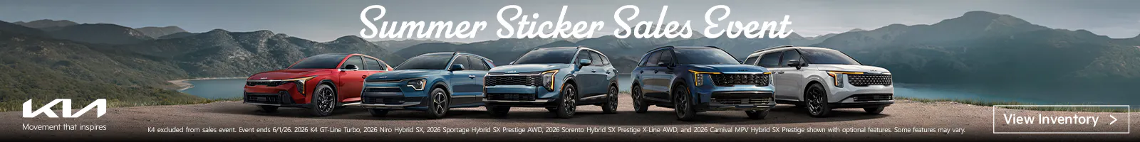 Summer Sticker Sales Event