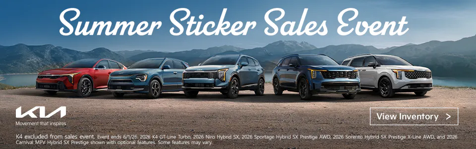 Summer Sticker Sales Event | Evans Kia