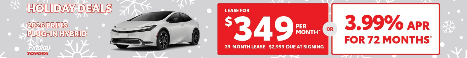 New 2026 Prius Plug-In Hybrid Special