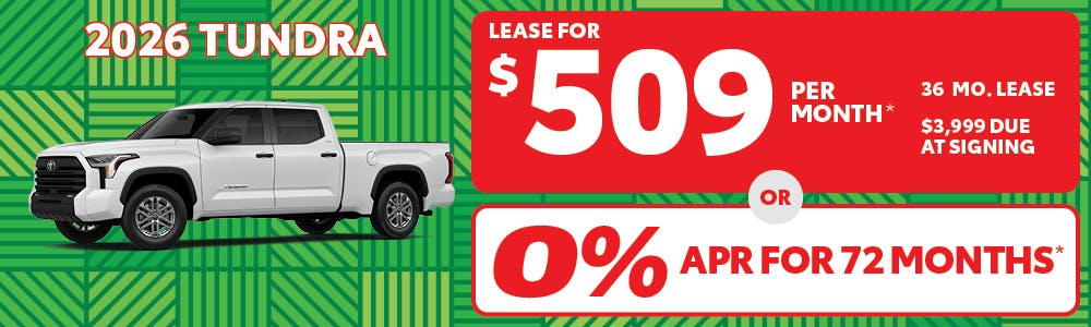 New 2026 Tundra Special | Findlay Toyota