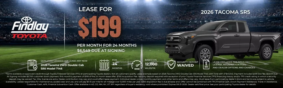 New 2026 Tacoma SR5 | Findlay Toyota