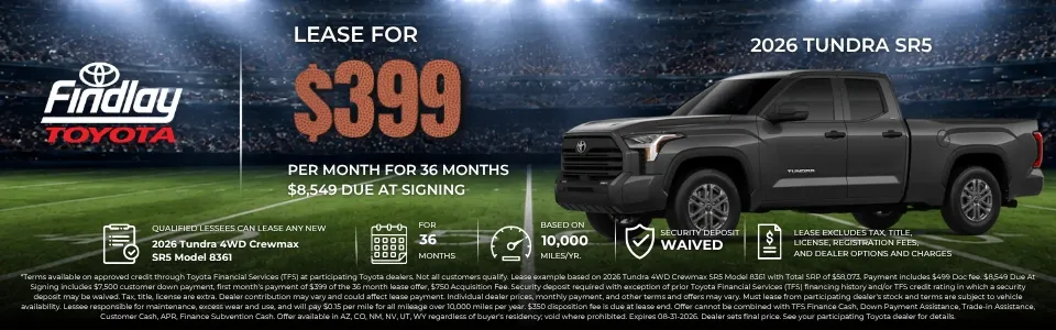 New 2026 Tundra SR5 | Findlay Toyota