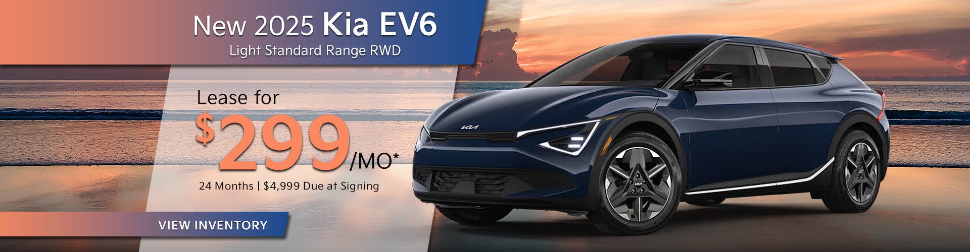 New 2025 Kia EV6 Light Standard Range RWD