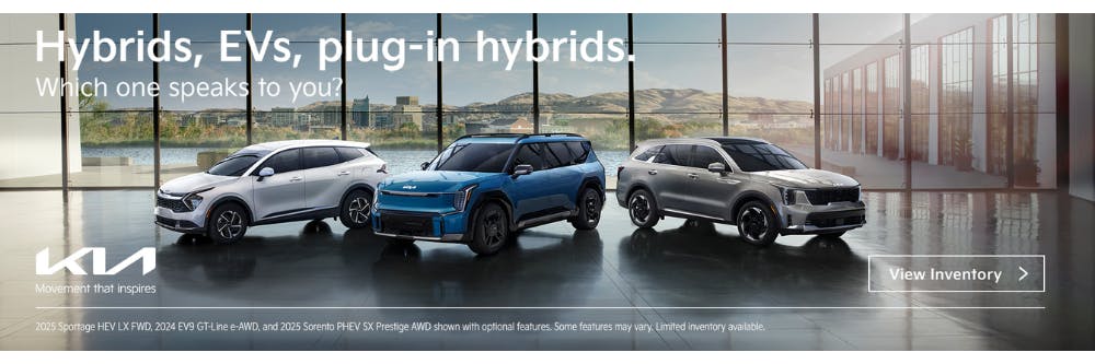 Hybrid, EV’s, and plug-in hybrids