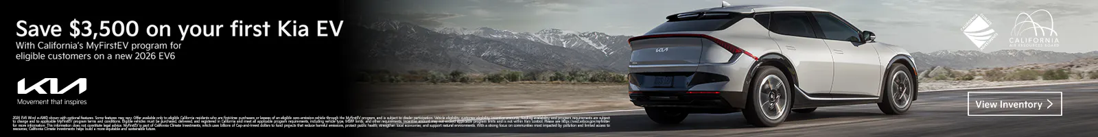 New 2026 Kia EV6