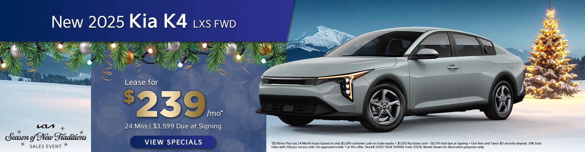 New 2025 Kia K4 LXS FWD