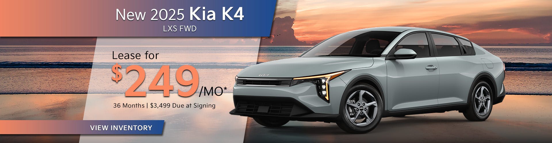 New 2025 Kia K4 LXS FWD