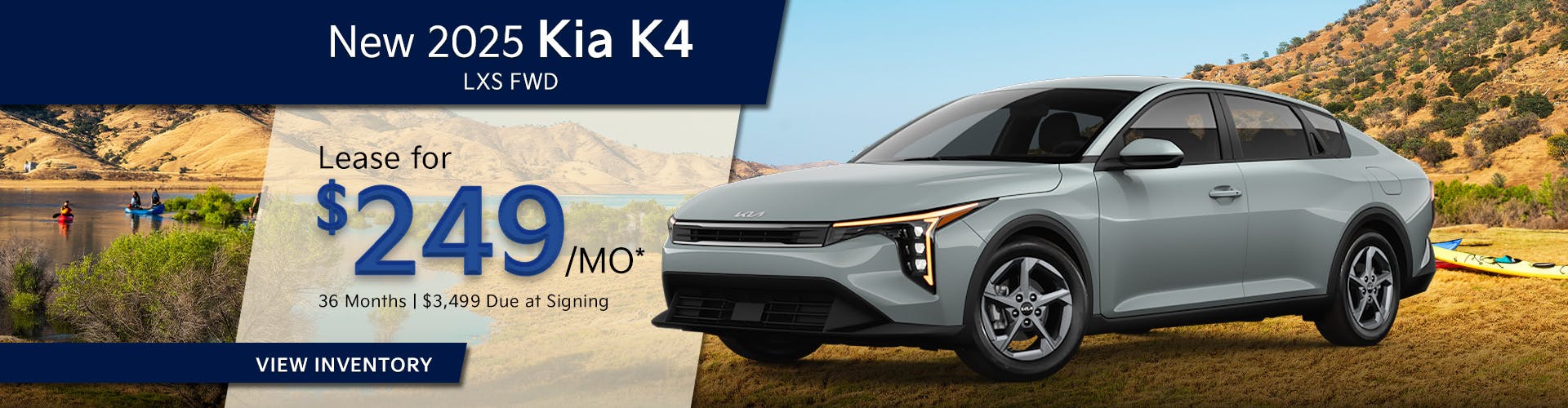 New 2025 Kia K4 LXS FWD