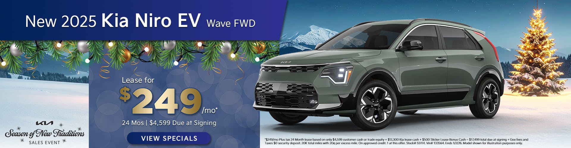 New 2025 Kia Niro EV Wave FWD