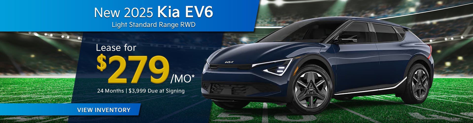 New 2025 Kia EV6 Light Standard Range RWD
