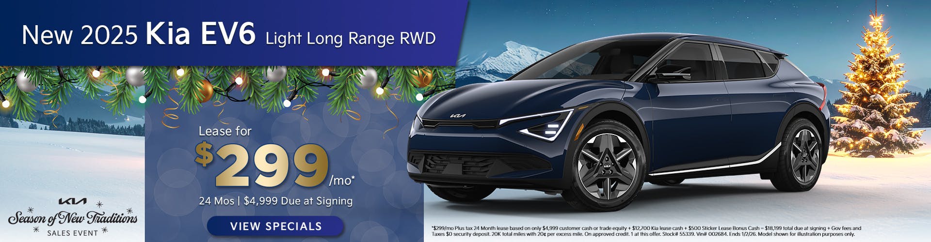 New 2025 Kia EV6 Light Long Range RWD