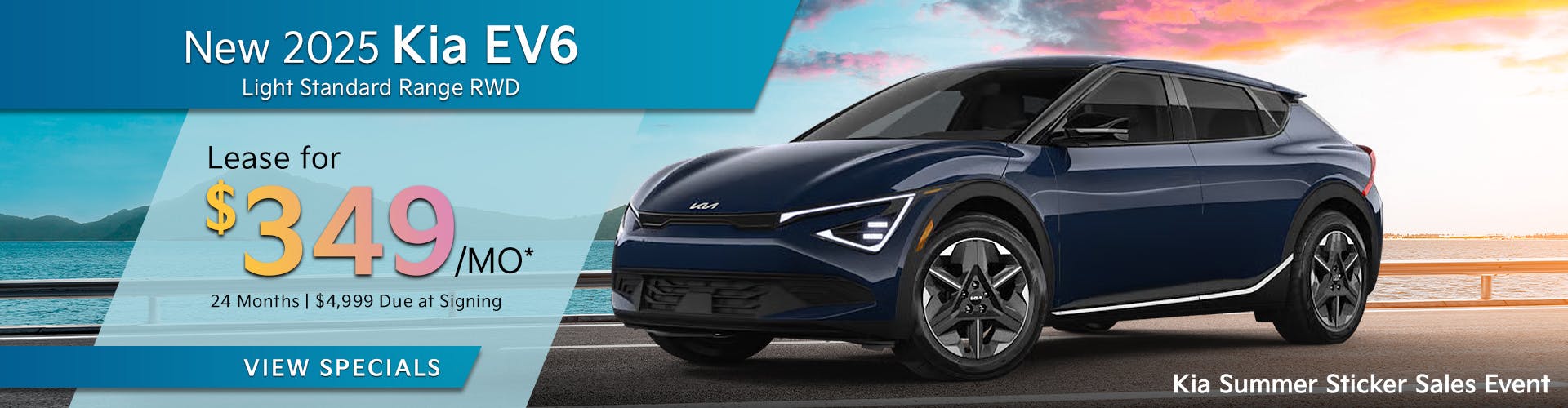 New 2025 Kia EV6 Light Standard Range RWD