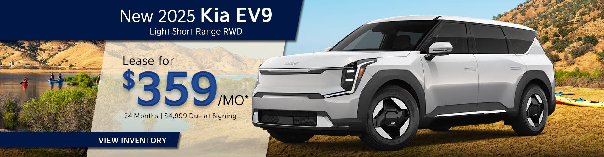 New 2025 Kia EV9 Light Short Range RWD