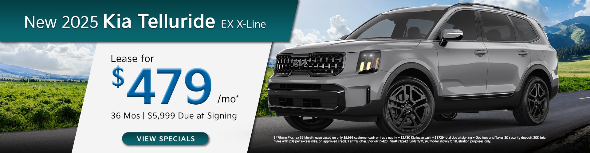 New 2025 Kia Telluride X-LINE EX