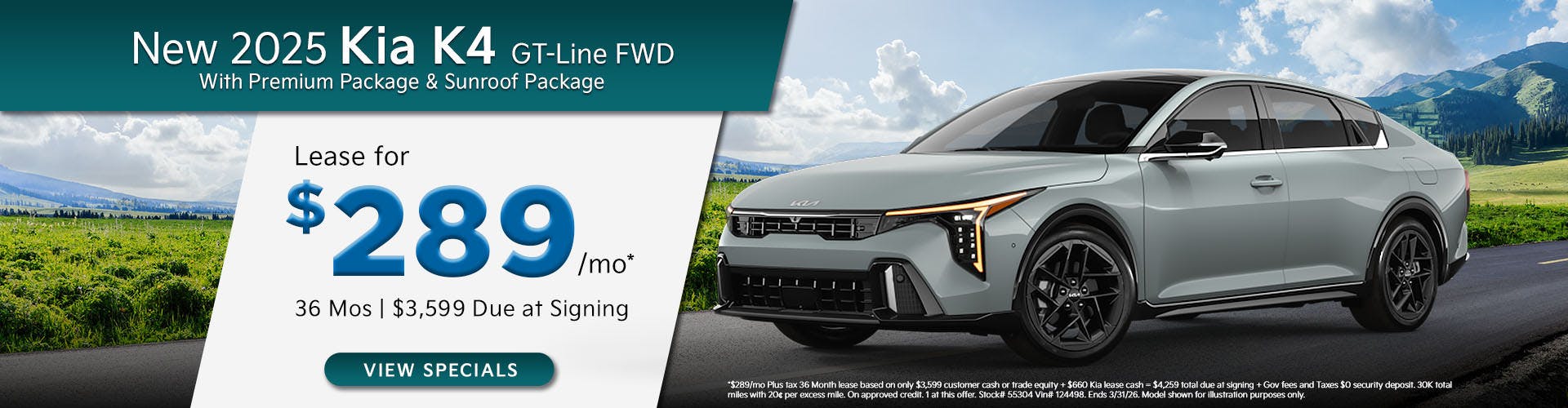 New 2025 Kia K4 GT-Line FWD