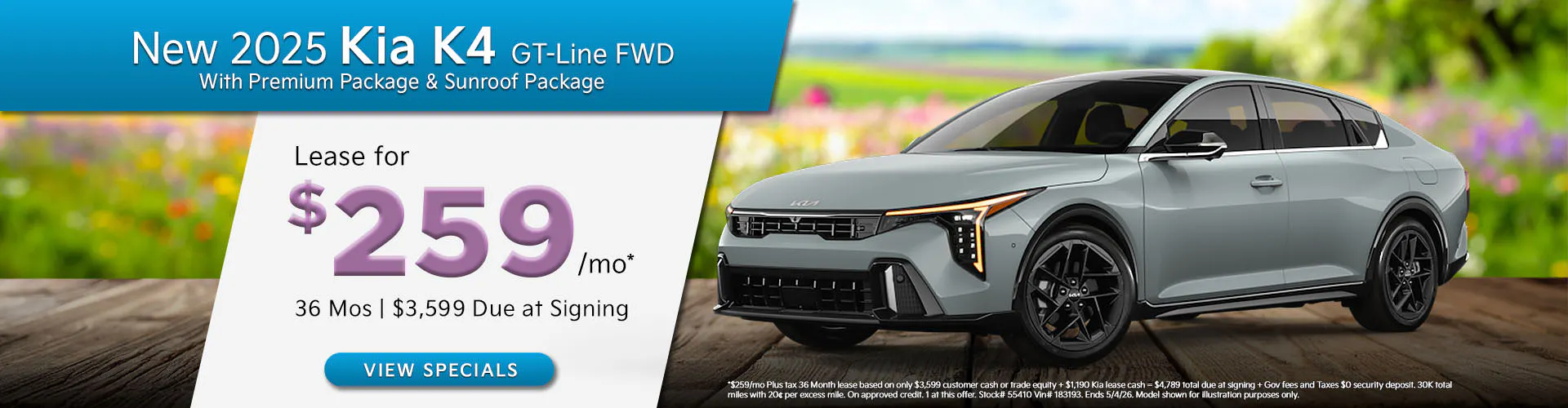 New 2025 Kia K4 GT-Line FWD