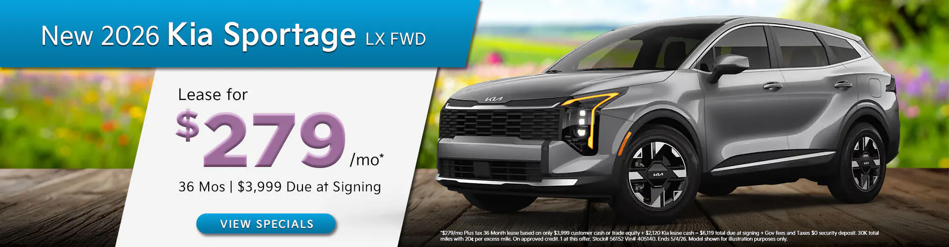 New 2026 Kia Sportage LX FWD