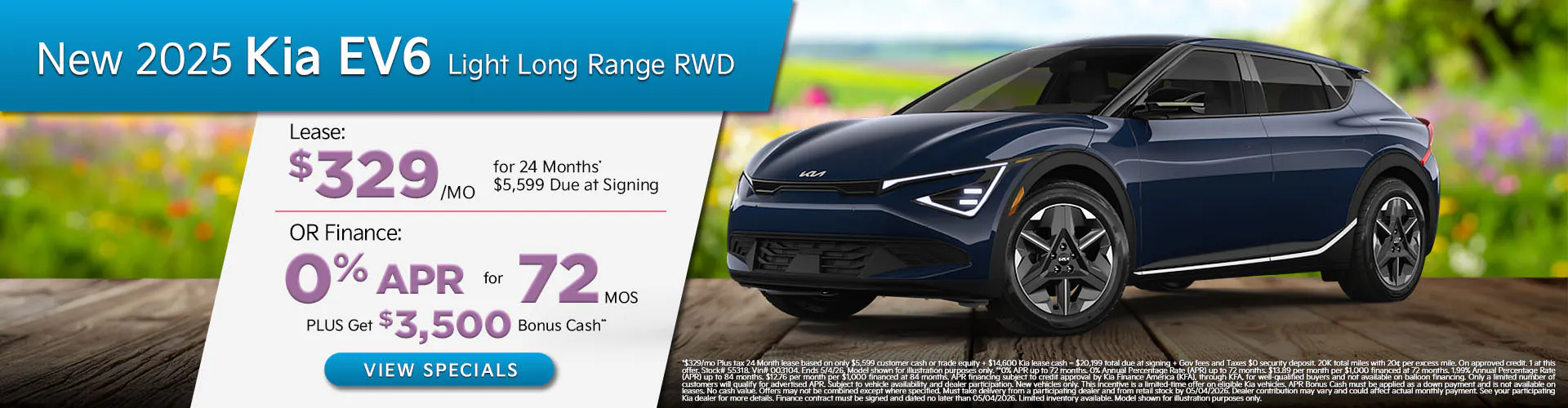 New 2025 Kia EV6 Light Long Range RWD