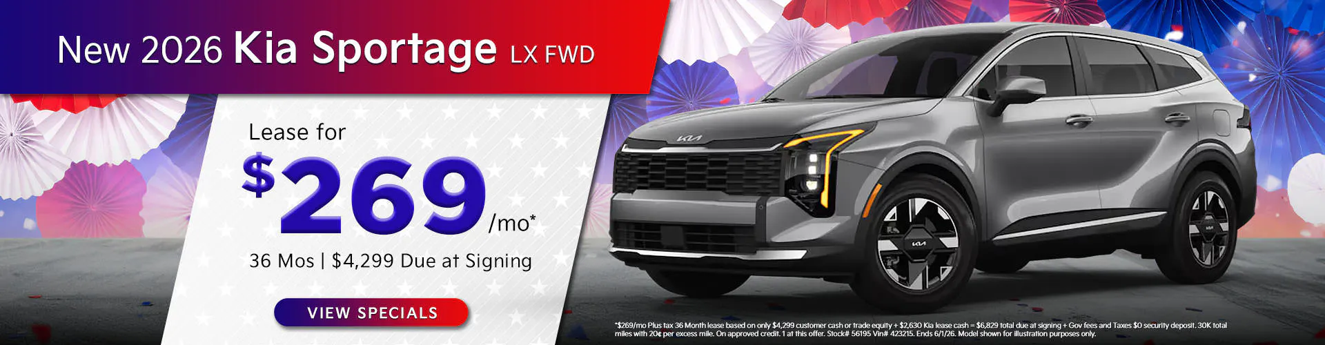 New 2026 Kia Sportage LX FWD