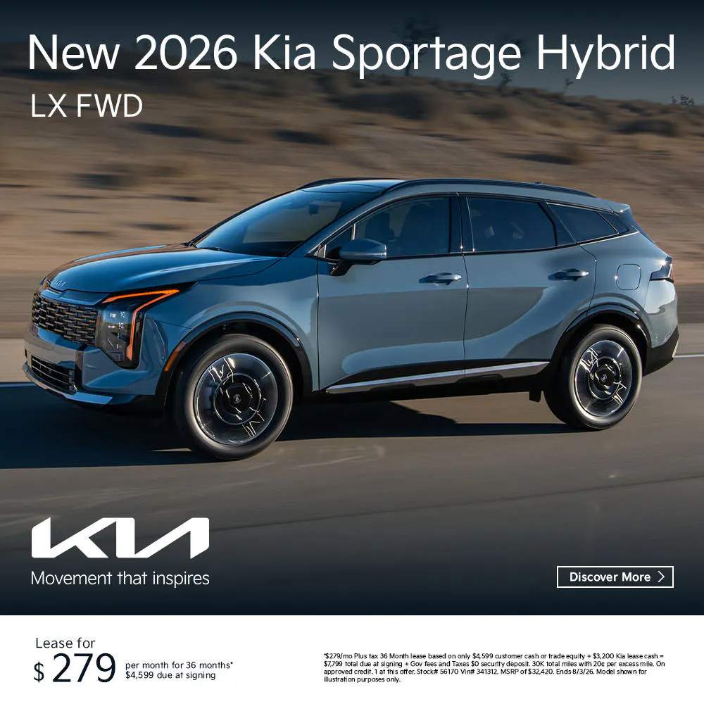 New 2026 Kia Sportage Hybrid LX FWD
