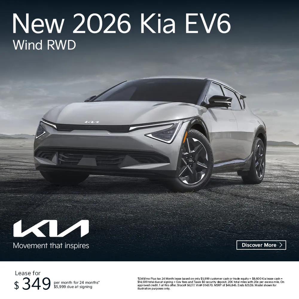 New 2026 Kia EV6 Wind RWD