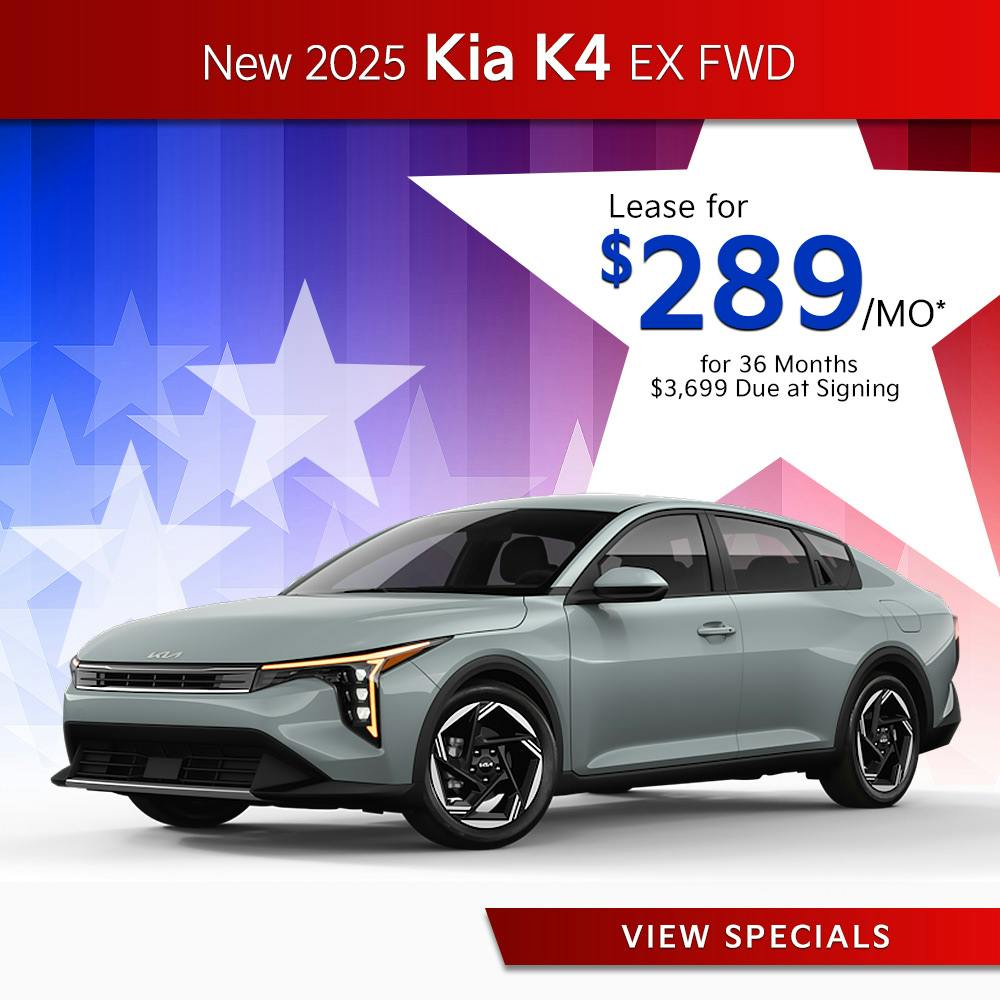 New 2025 Kia K4 EX FWD