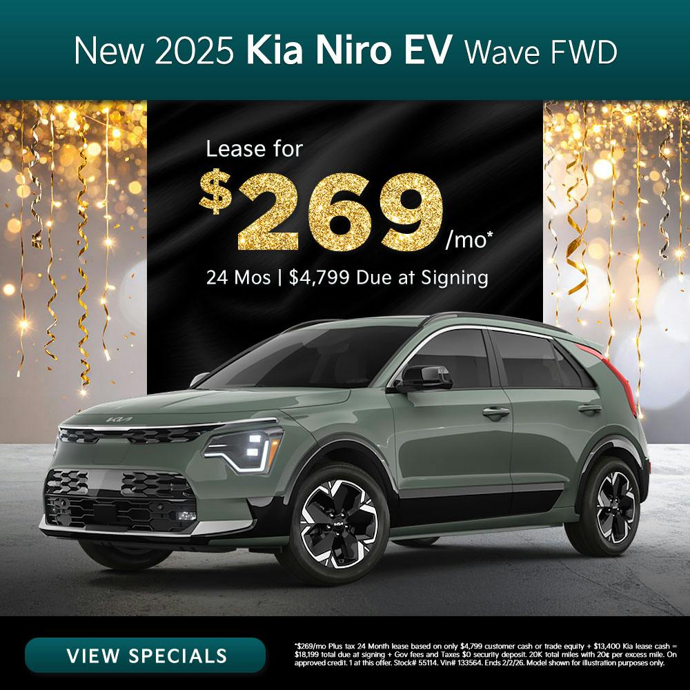 New 2025 Kia Niro EV Wave FWD | First Kia Simi Valley