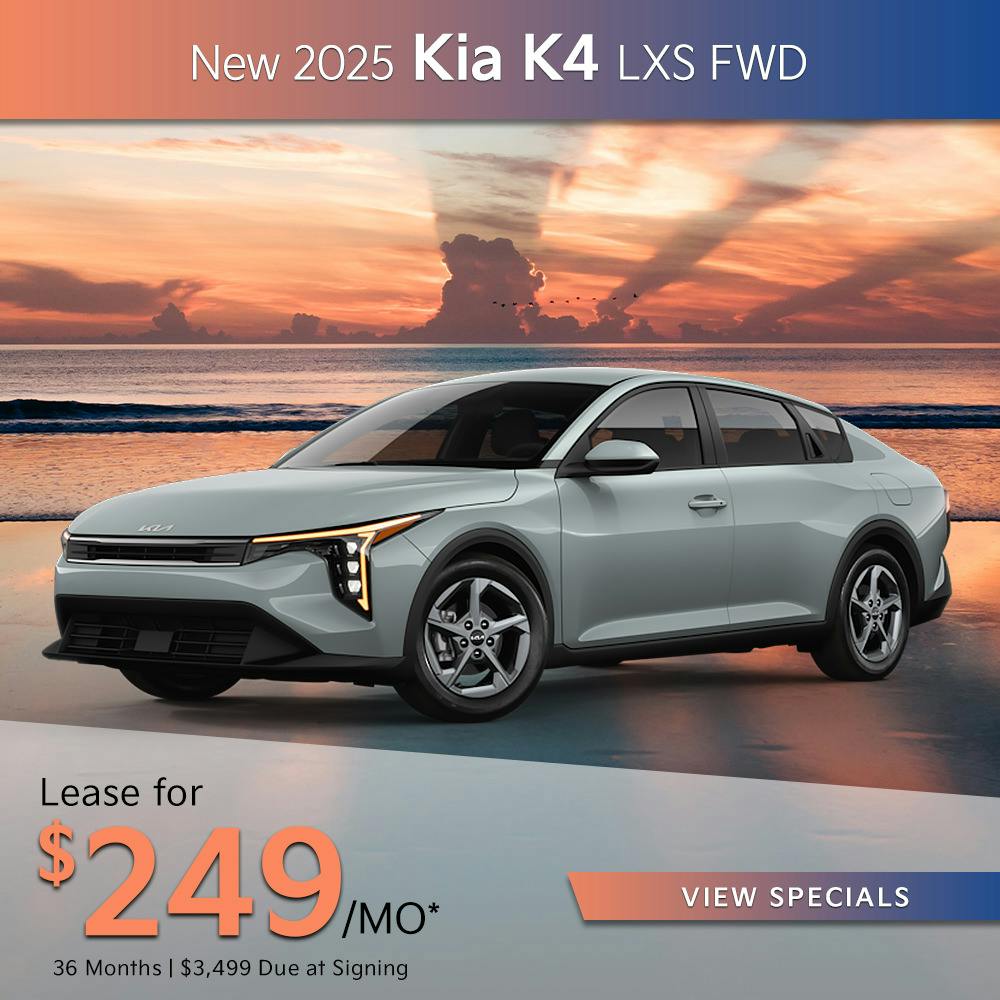New 2025 Kia K4 LXS FWD