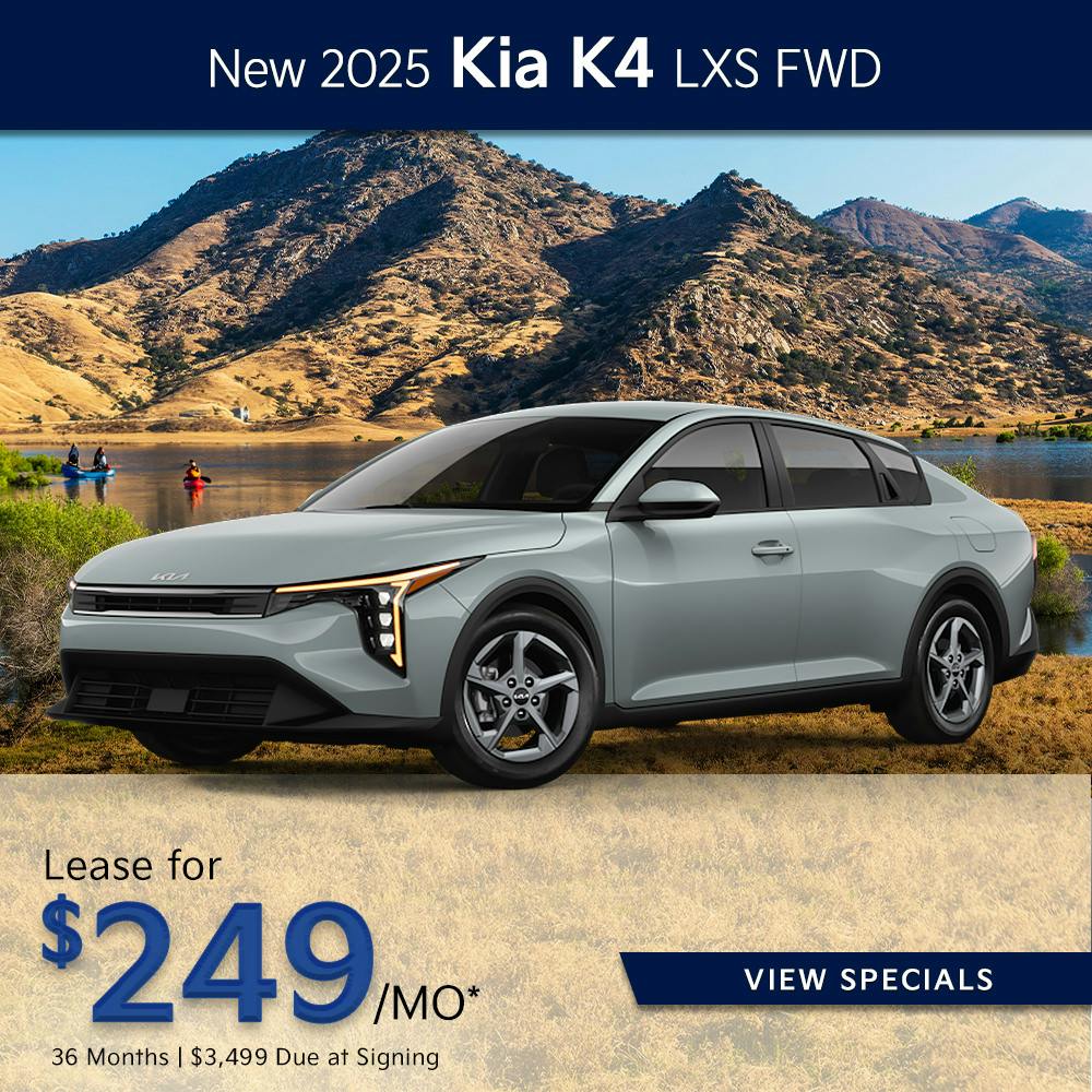 New 2025 Kia K4 LXS FWD | First Kia Simi Valley