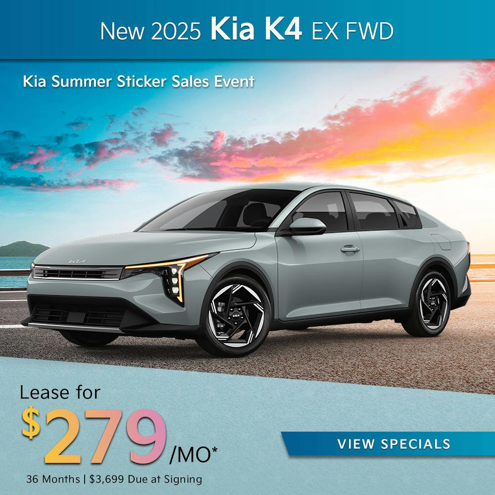 New 2025 Kia K4 EX FWD