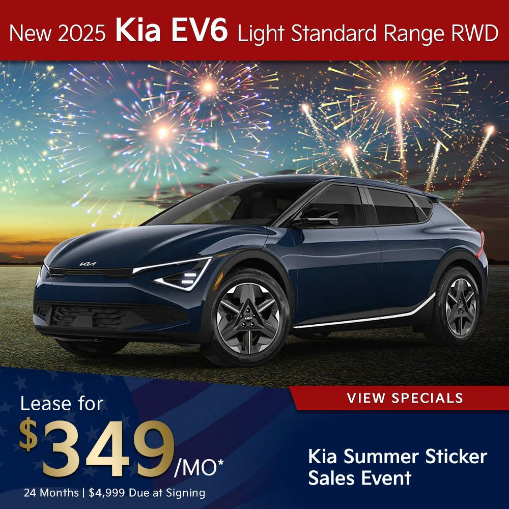 New 2025 Kia EV6 Light Standard Range RWD | First Kia Simi Valley