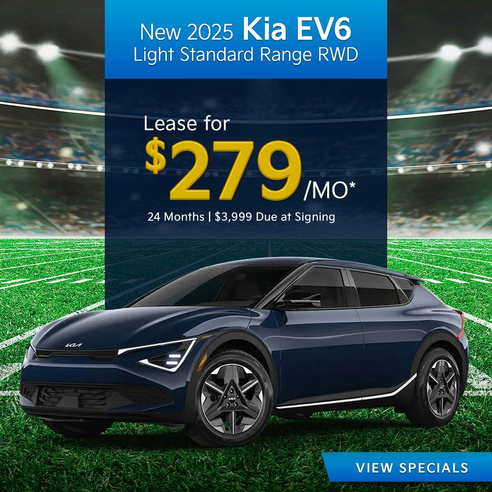 New 2025 Kia EV6 Light Standard Range RWD | First Kia Simi Valley