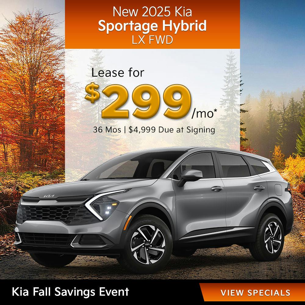 New 2025 Kia Sportage Hybrid LX FWD | First Kia Simi Valley