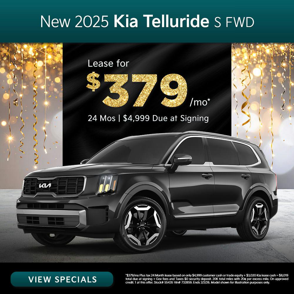New 2025 Kia Telluride S FWD | First Kia Simi Valley