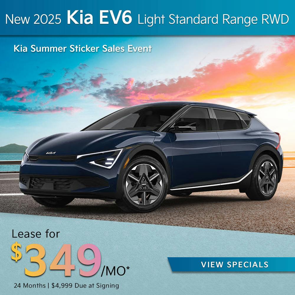 New 2025 Kia EV6 Light Standard Range RWD
