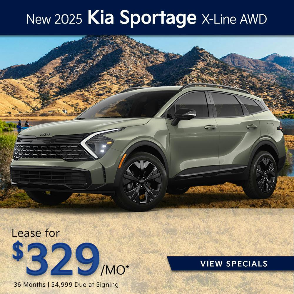 New 2025 Kia Sportage X-Line AWD | First Kia Simi Valley