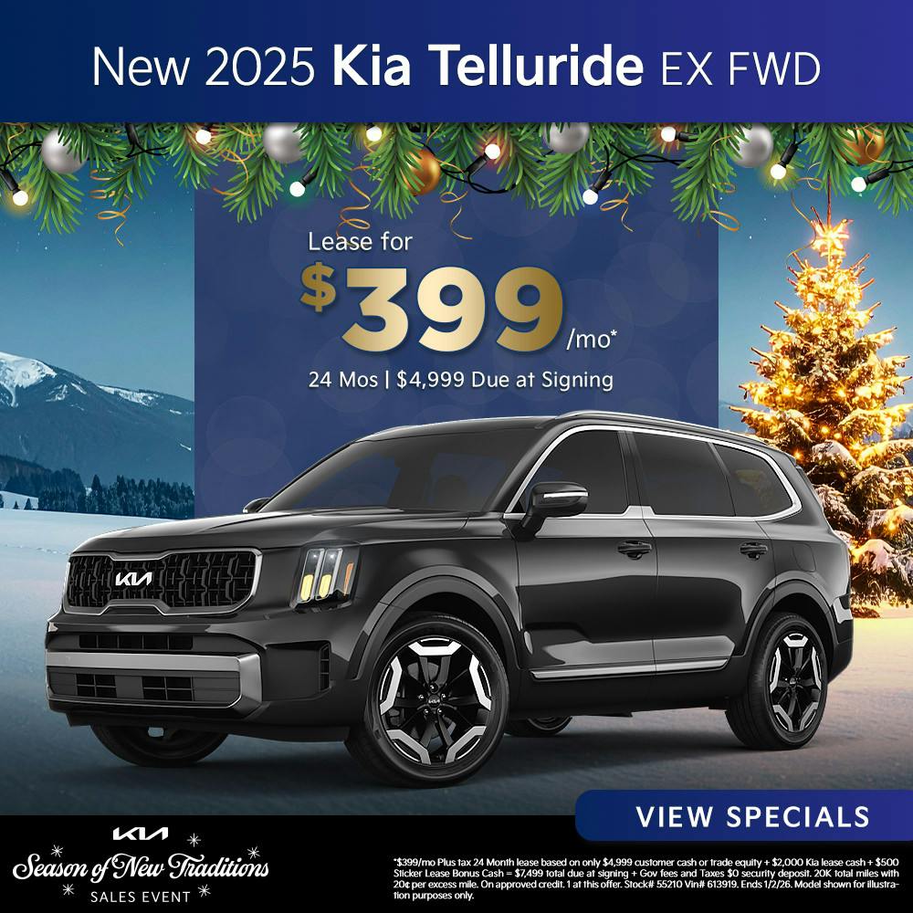 New 2025 Kia Telluride EX FWD