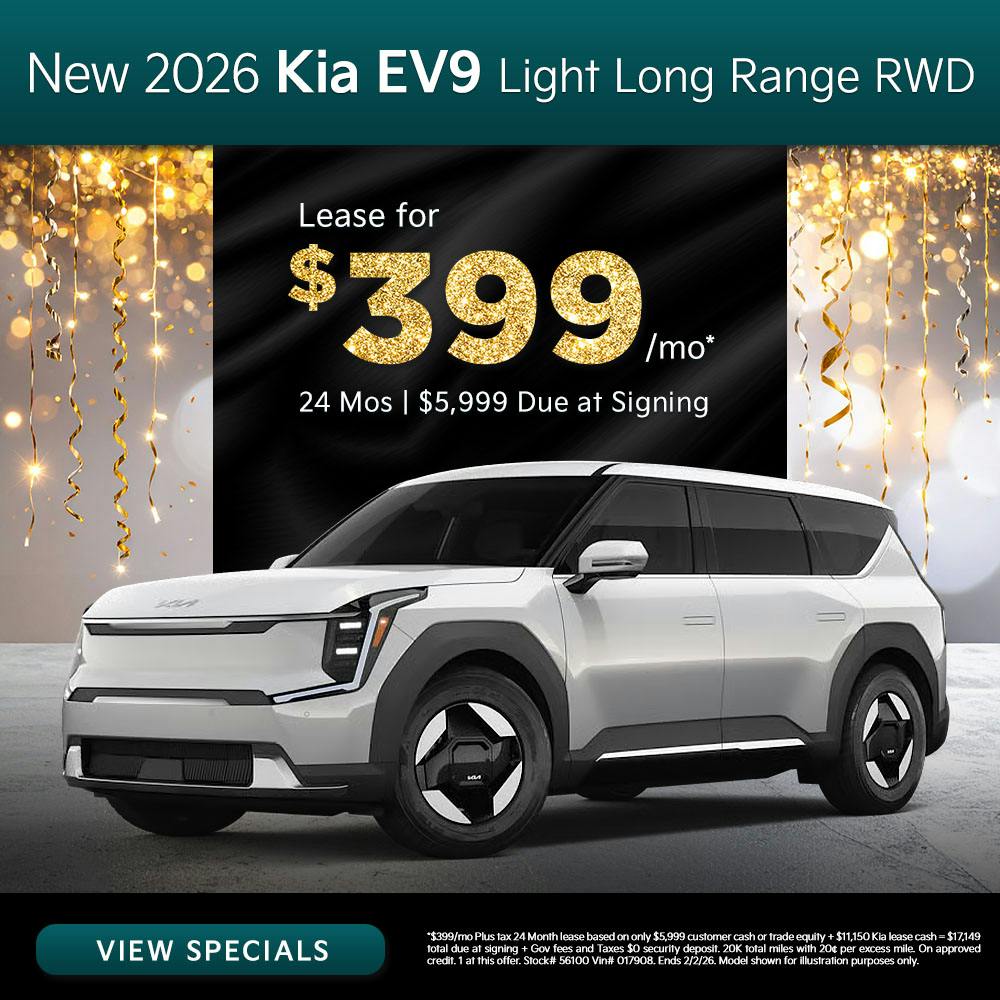 New 2026 Kia EV9 Light Long Range RWD | First Kia Simi Valley