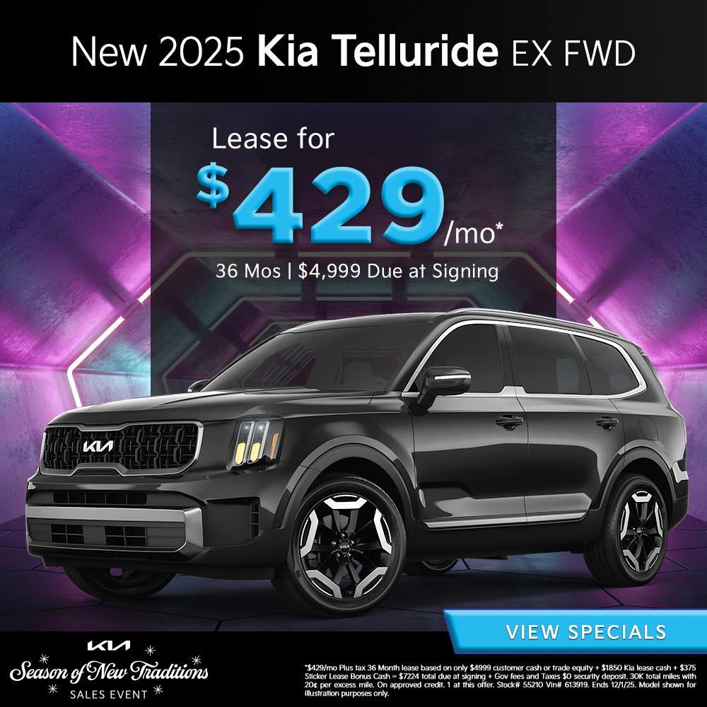 New 2025 Kia Telluride EX FWD