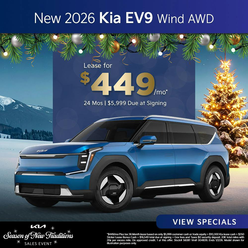 New 2026 Kia EV9 Wind AWD