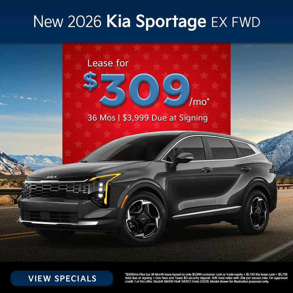 New 2026 Kia Sportage EX FWD